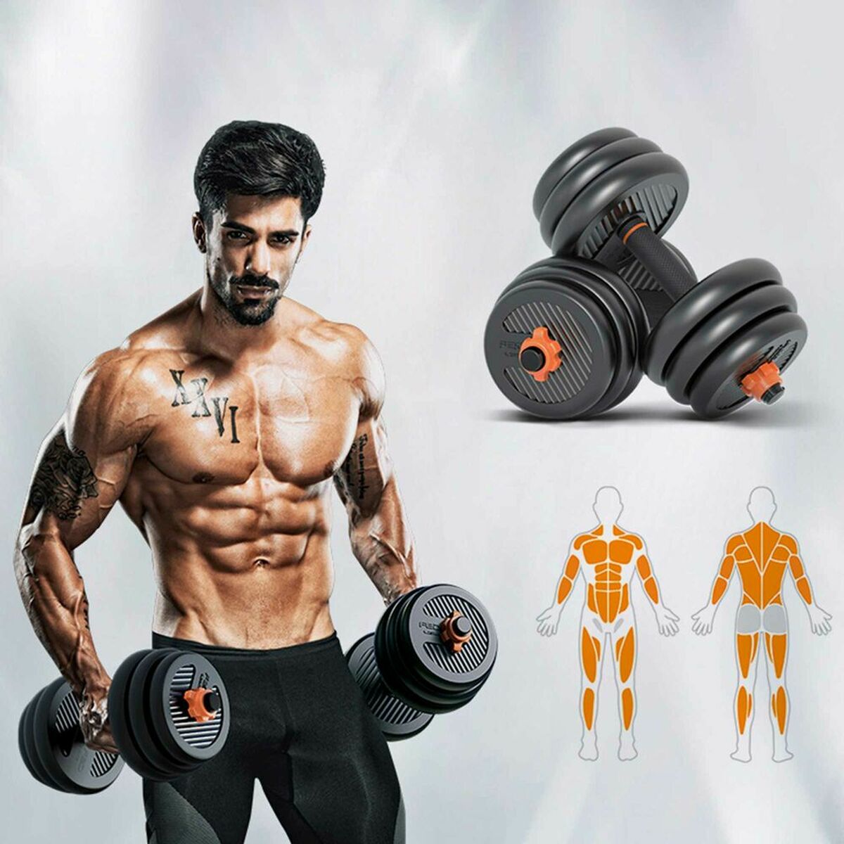 Sada kettebell a činky Xiaomi 40 kg